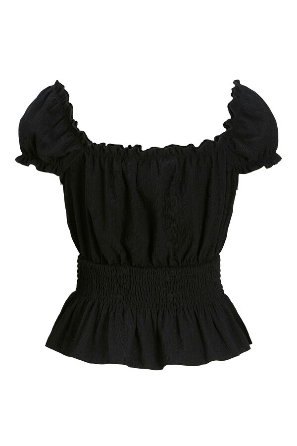 Jack & Jones Camiseta de al&ccedil;a larga preto