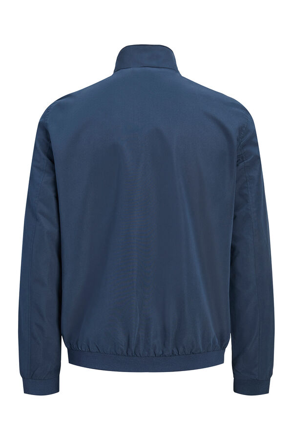 Jack & Jones Chaqueta bomber cuello alto azul