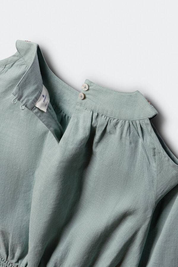Springfield Kids Blusa com ombros cut out para menina verde