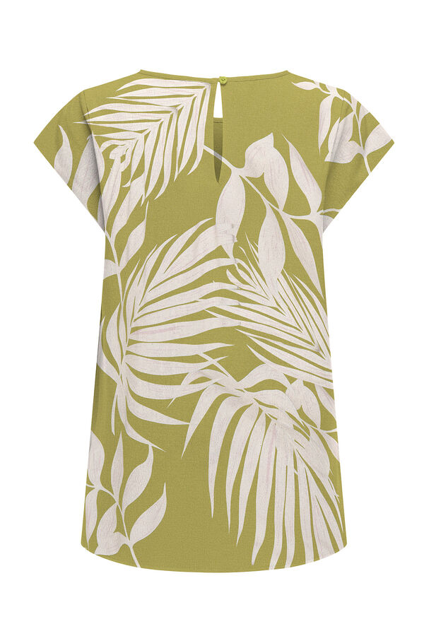 Only Camiseta manga curta regular fit estampado