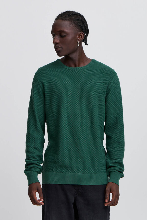 Blend Jersey de punto verde