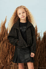 Name It Falda tableada ni&ntilde;a negro