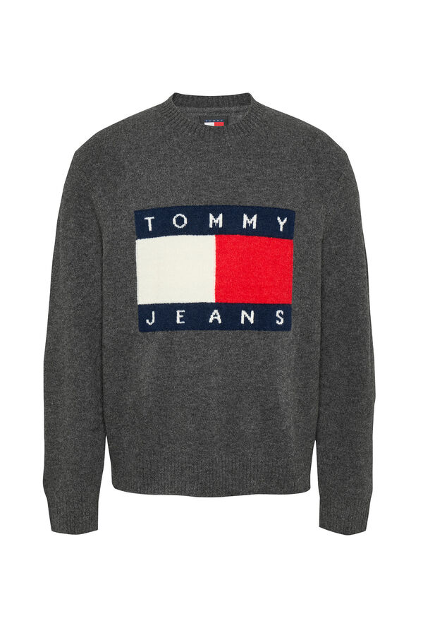 Tommy Jeans Jersey de hombre Tommy Jeans gris