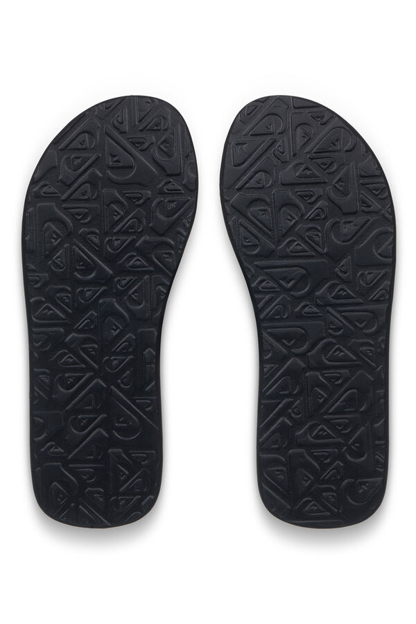 Quiksilver Sand&aacute;lias com tira de lona azul