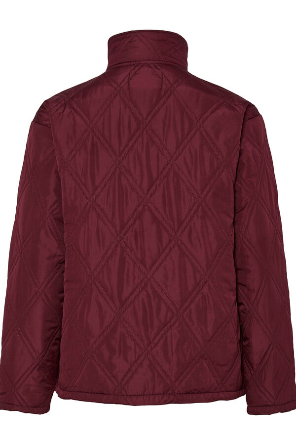 Pieces Casaco acolchoado vermelho