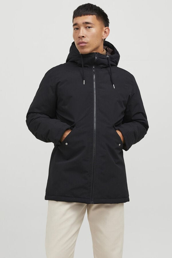 Jack & Jones Chaqueta acolchada cuello alto verde