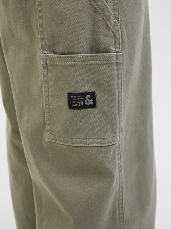 Jack & Jones Junior Pantal&oacute;n regular fit verde