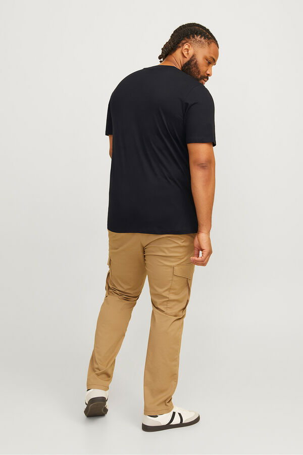Jack & Jones PLUS Camiseta regular fit PLUS negro