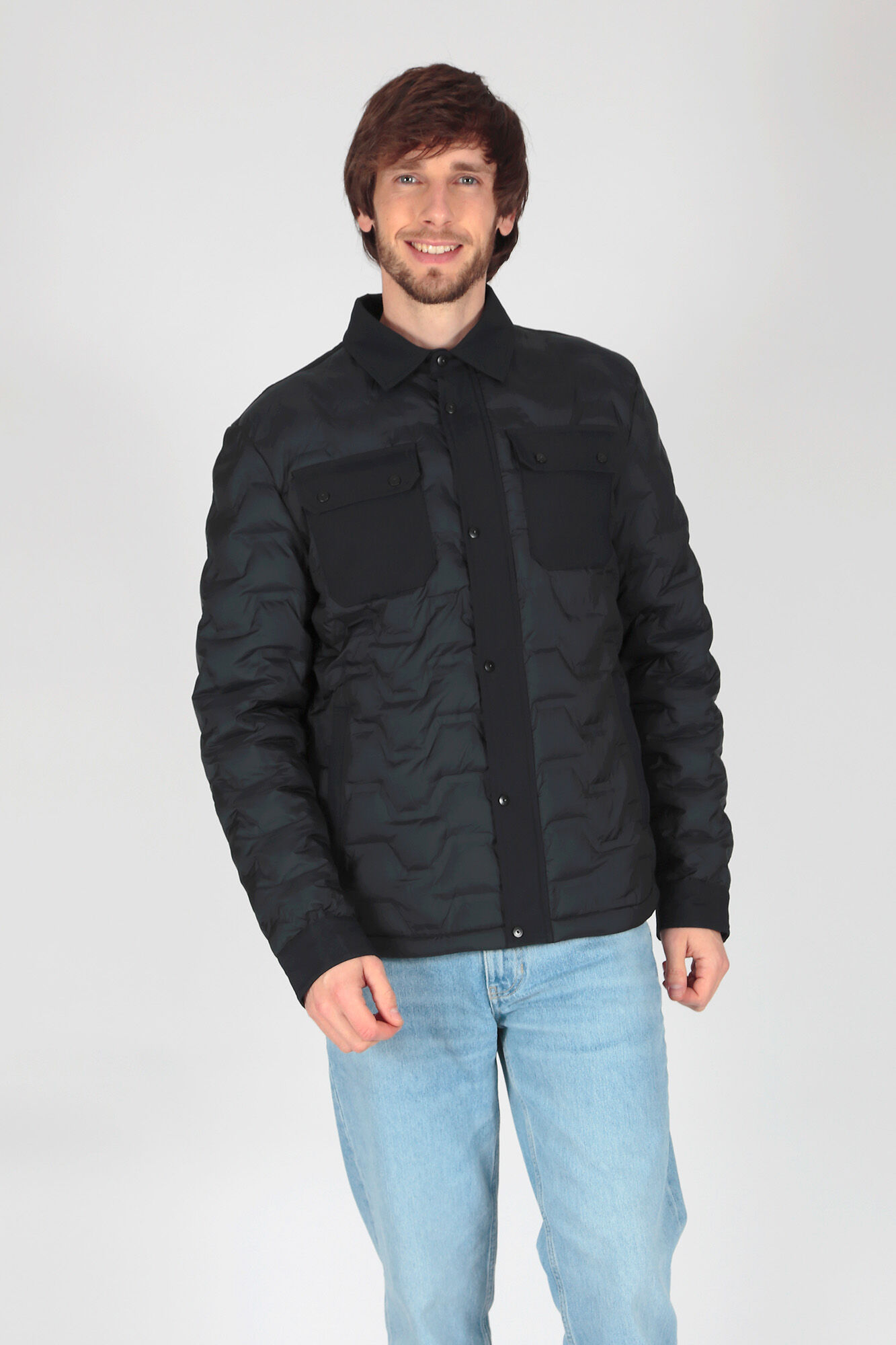 Brave Soul Jaqueta acolchoada com v&aacute;rios bolsos