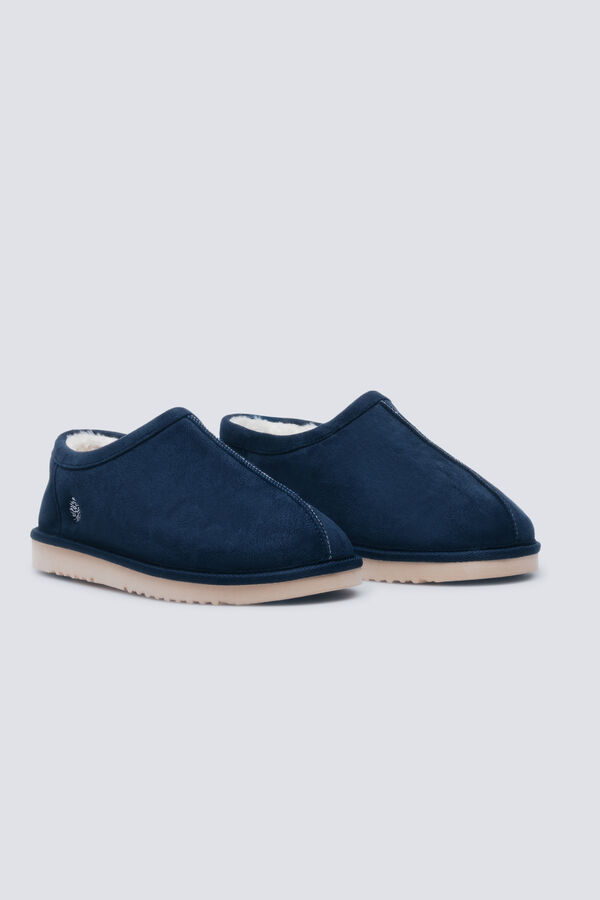 Springfield Zapatilla zueco casa azul