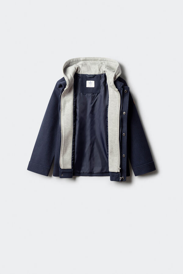 Springfield Kids Parka de pa&ntilde;o ni&ntilde;o azul