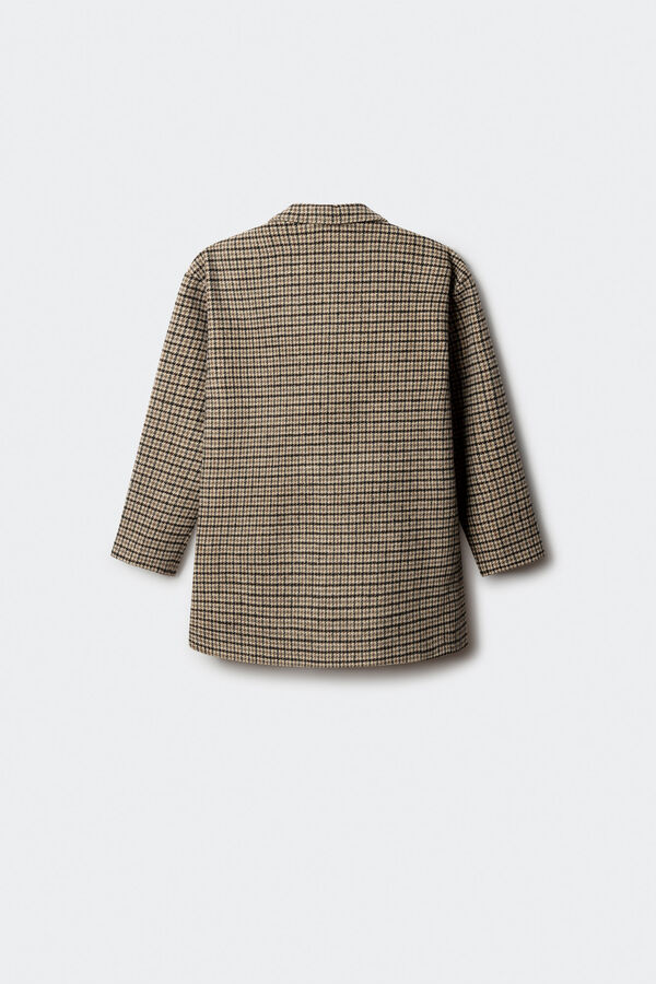 Springfield Kids Abrigo de cuadros ni&ntilde;a nude