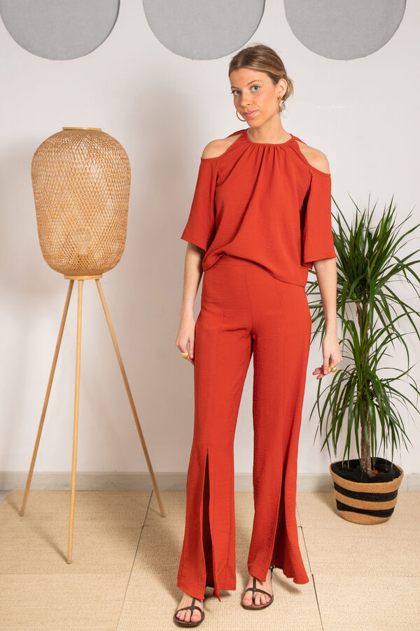 Cul Sac Cal&ccedil;as Bristol Verde-Esmeralda vermelho