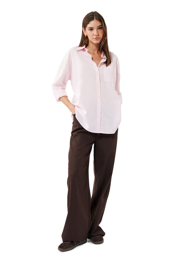 Koton Camisa grande rosa