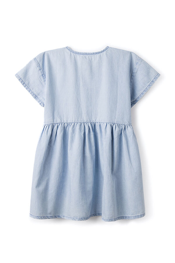 Springfield Kids Vestido denim ligero ni&ntilde;a azul