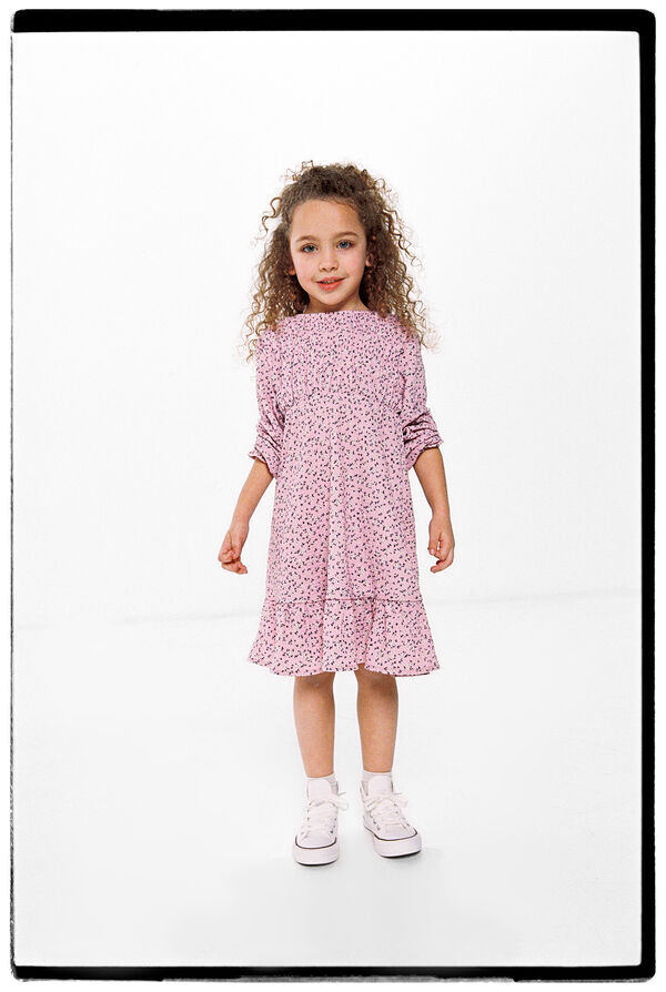 Springfield Kids Vestido floral rosa ni&ntilde;a rosa