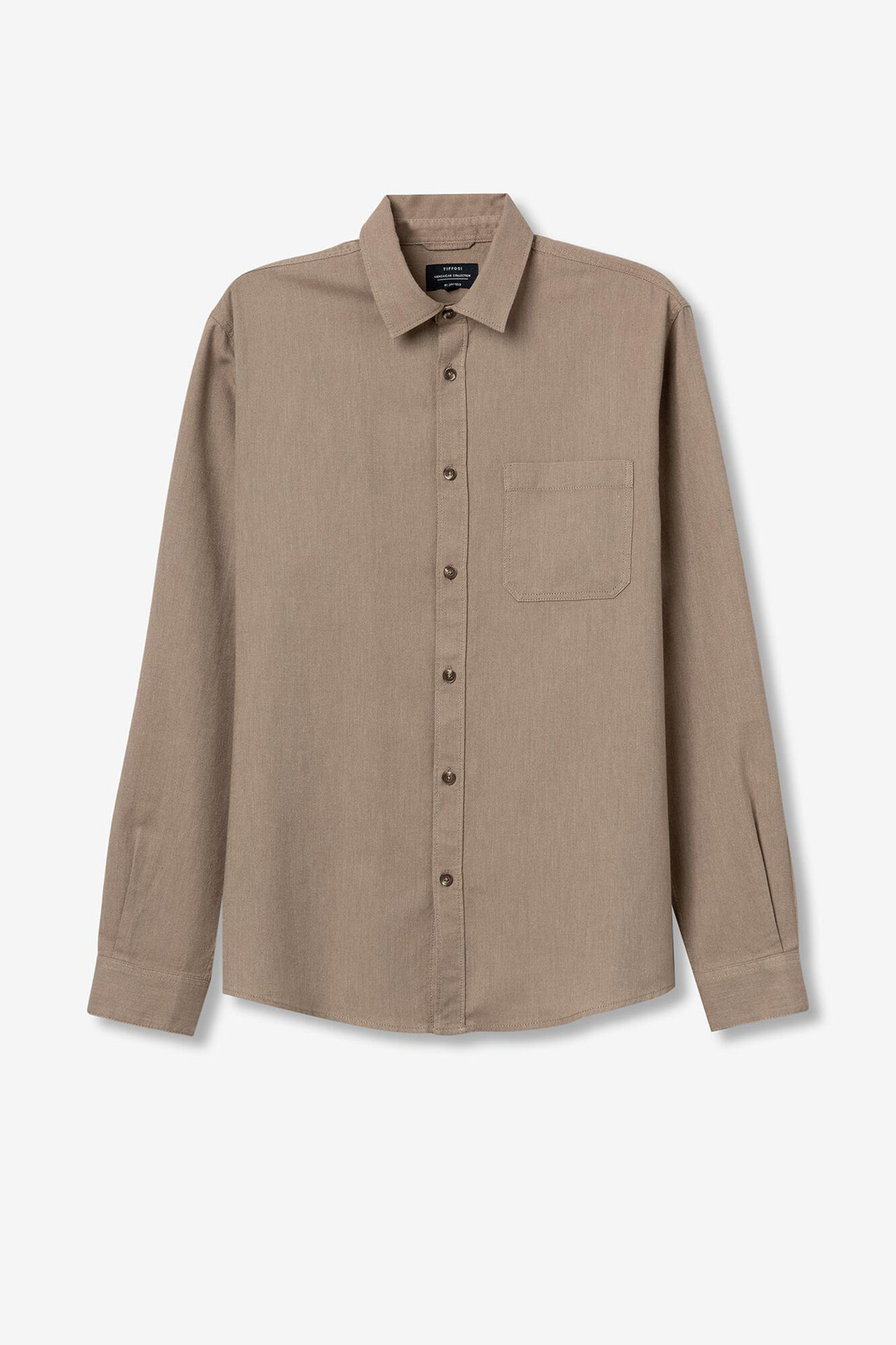 Tiffosi Camisa de popeline normal