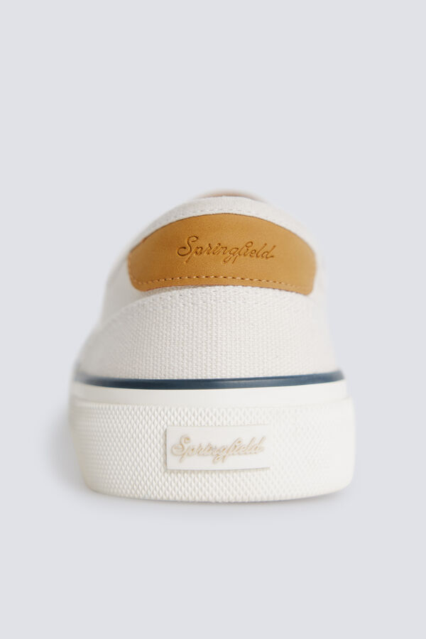 Springfield Zapatilla lona blanca blanco