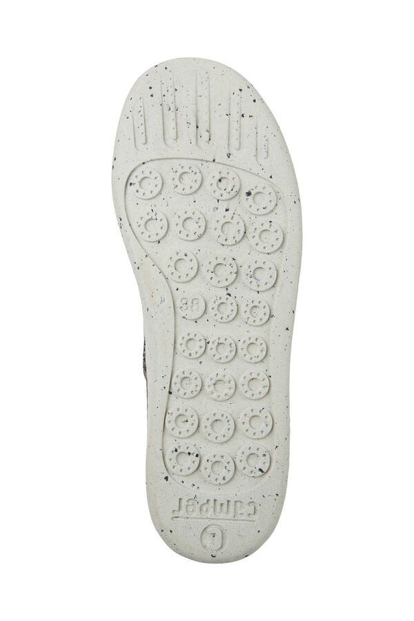 Camper Sneakers cinzentas e pretas de l&atilde; reciclada para mulher cinzento