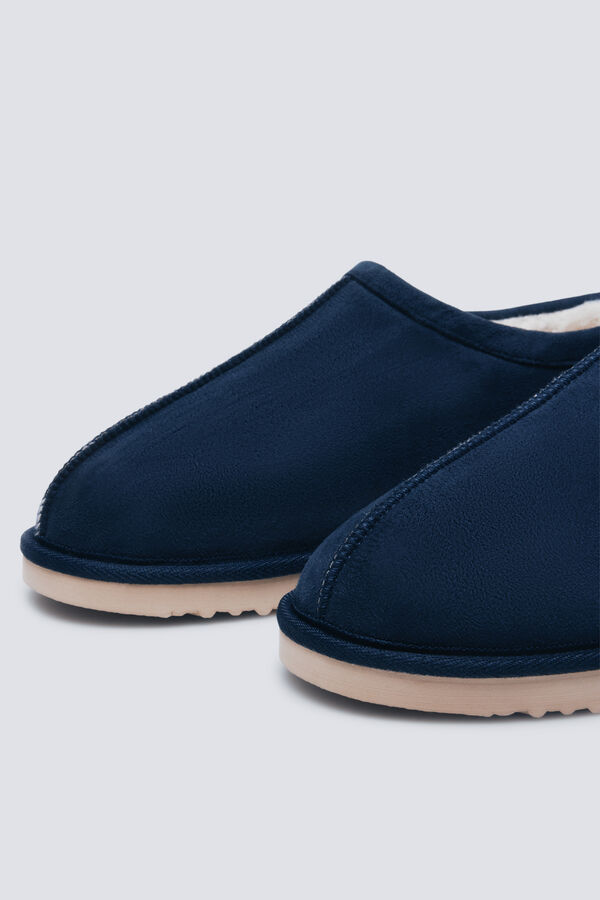 Springfield Zapatilla zueco casa azul