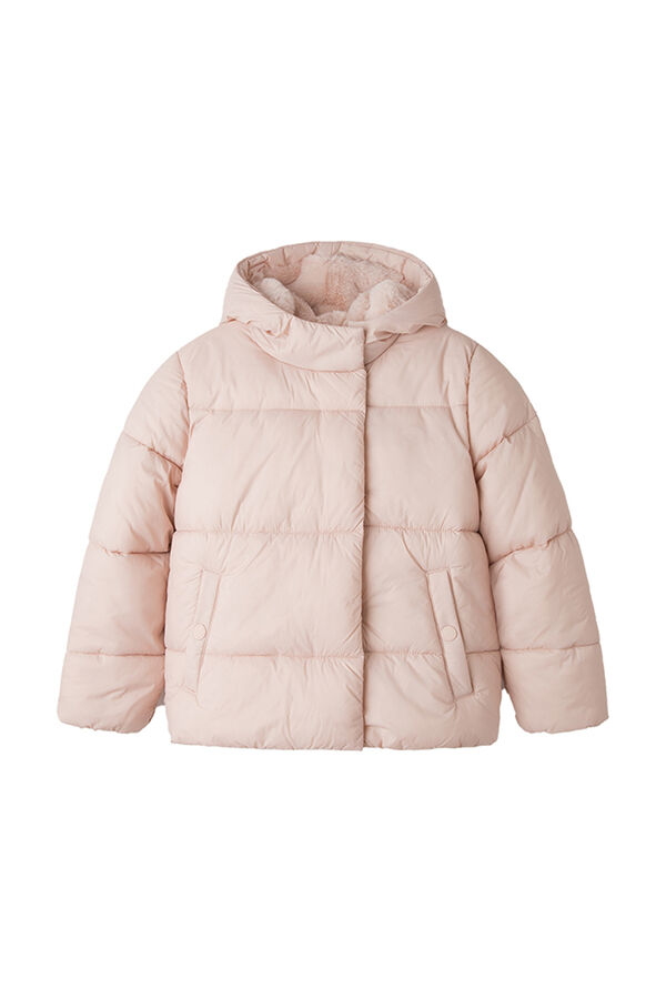 Springfield Casaco acolchoado para menina rosa