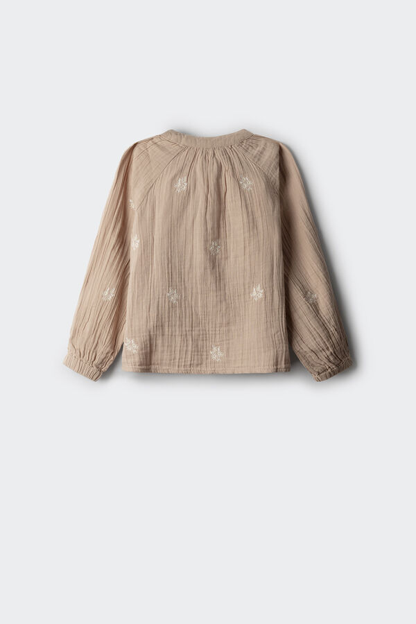 Springfield Kids Blusa bordados ni&ntilde;a rosa