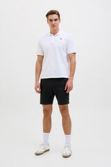 JJ REBEL Bermuda cargo em felpa regular fit preto