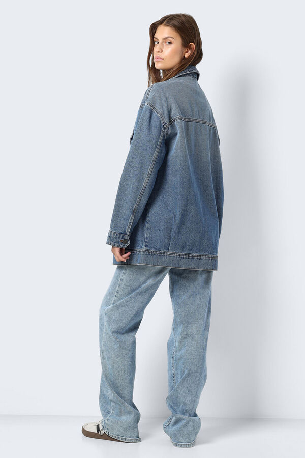 Noisy May Casaco denim azul