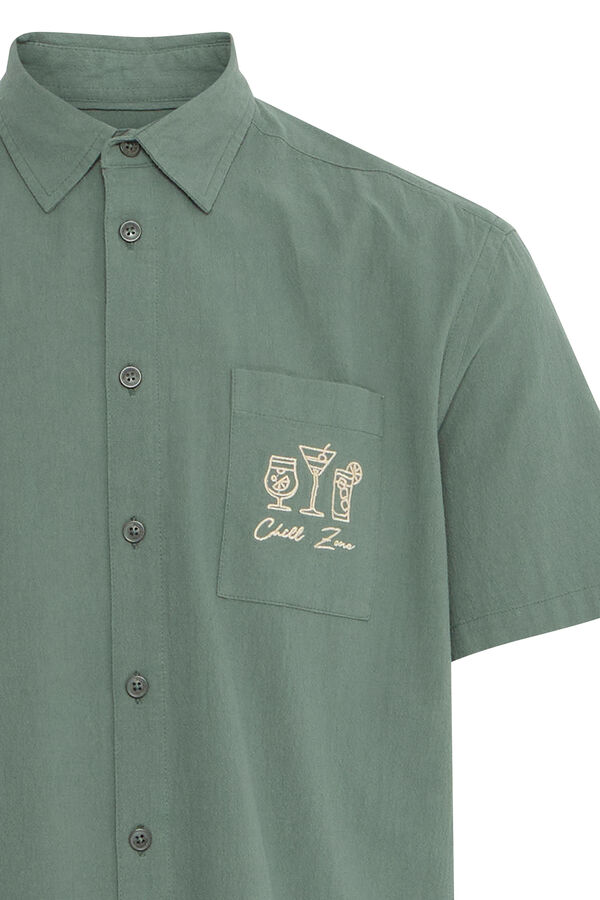 Blend Camisa de manga curta Bhapollo  Caqui escuro