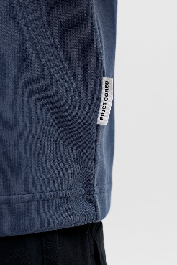 Jack & Jones Camiseta regular fit logo azul
