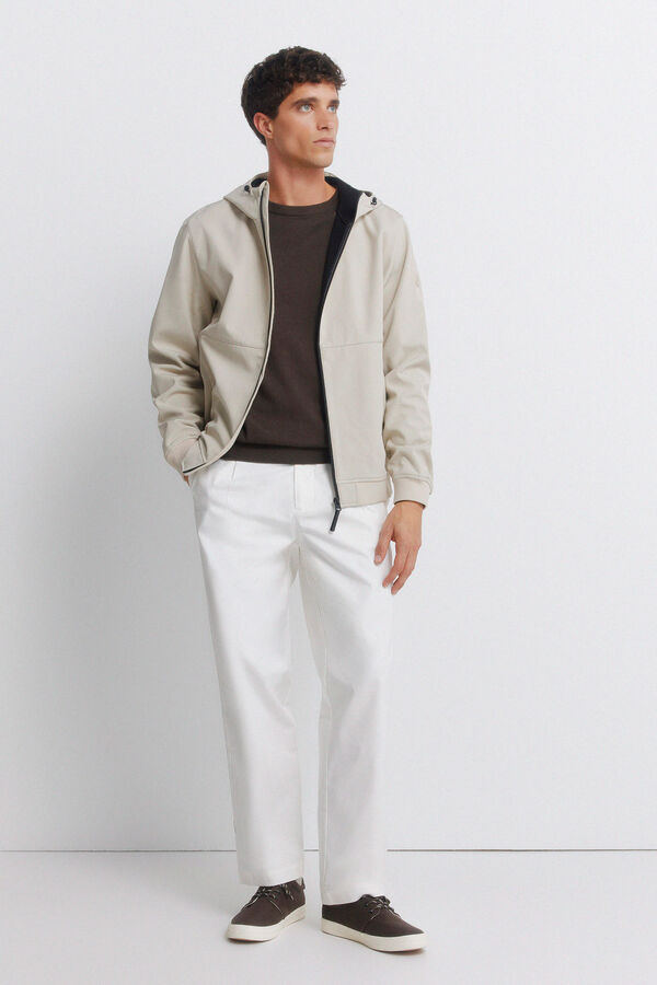Springfield Chaqueta softshell capucha nude