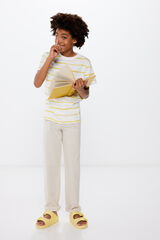 Springfield Kids Pantalon chino lino ni&ntilde;o beige