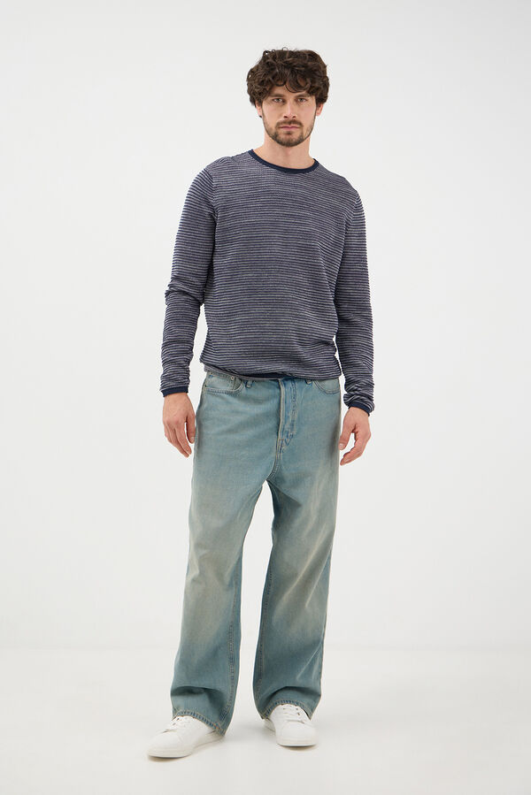 Jack & Jones Jersey ligero rayas azul