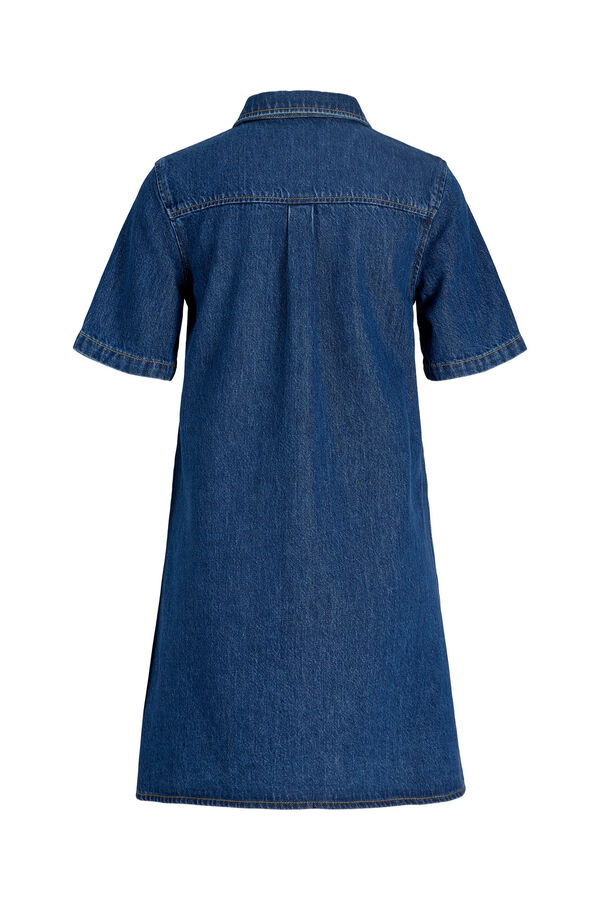 Jack & Jones Vestido denim curto azul