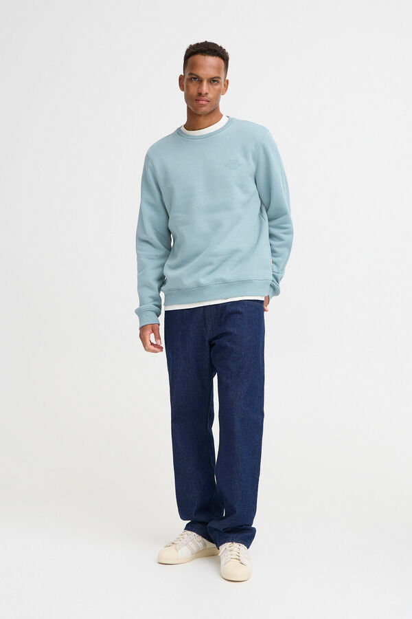 Blend Sudadera cuello redondo azul