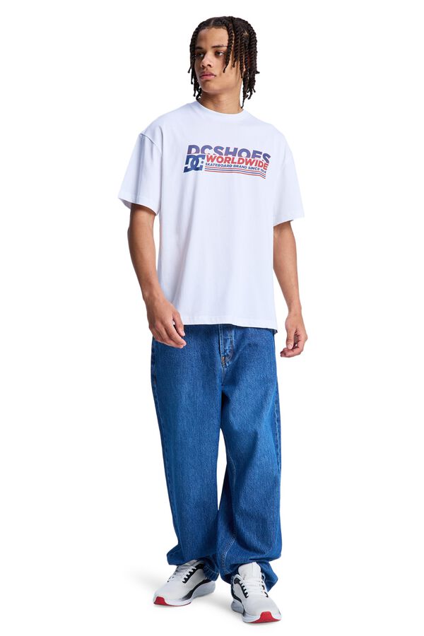 DC Shoes T-shirt de manga curta branco