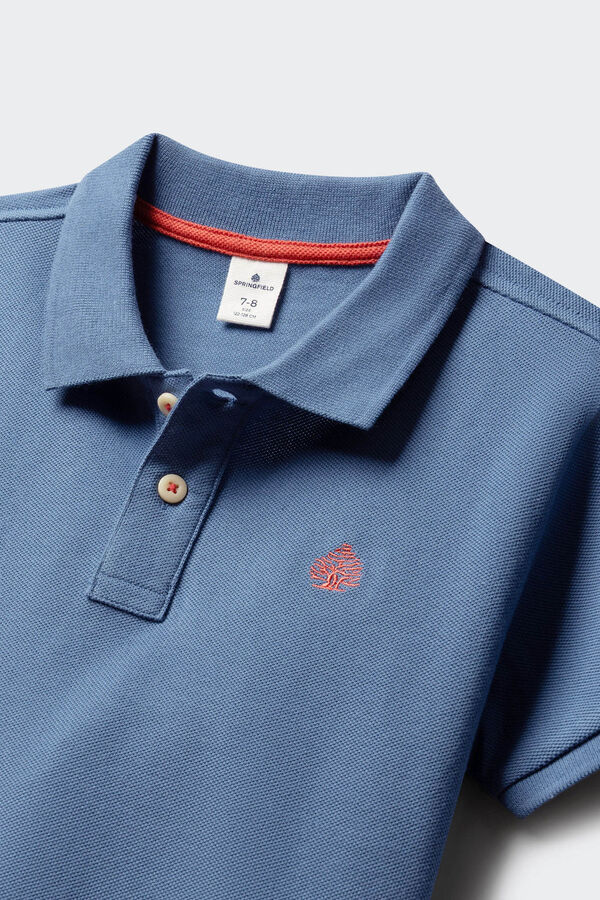 Springfield Kids Polo b&aacute;sico ni&ntilde;o azul