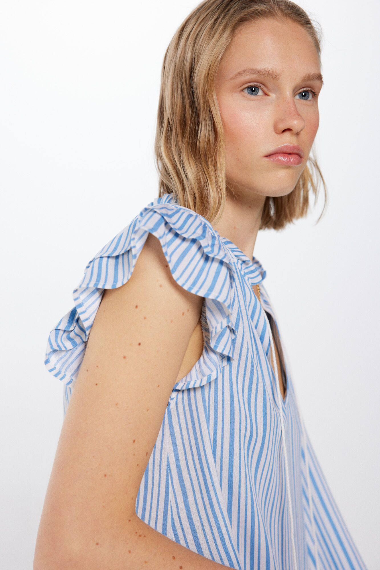 Springfield Blusa Crepe Ninho de Abelha