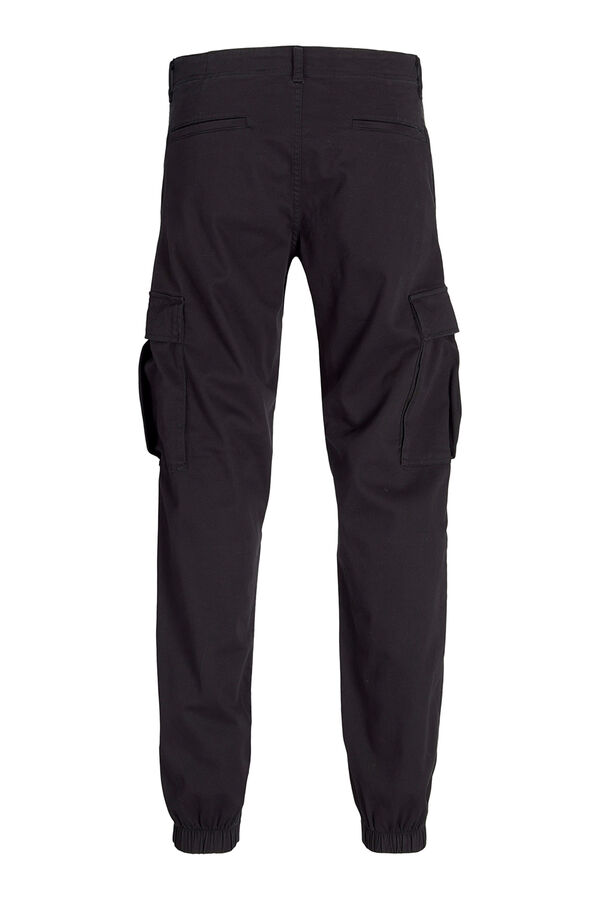 Jack & Jones Cal&ccedil;as de ajuste relaxado preto