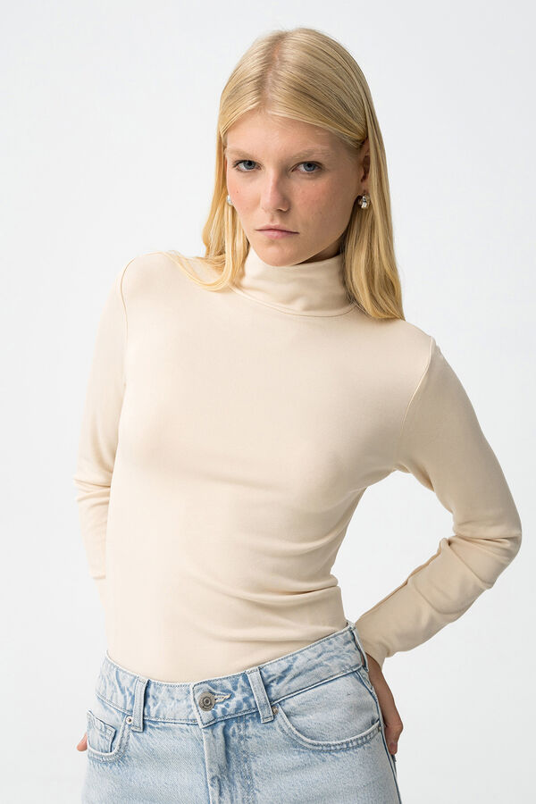 Tiffosi Camisola de gola alta branco