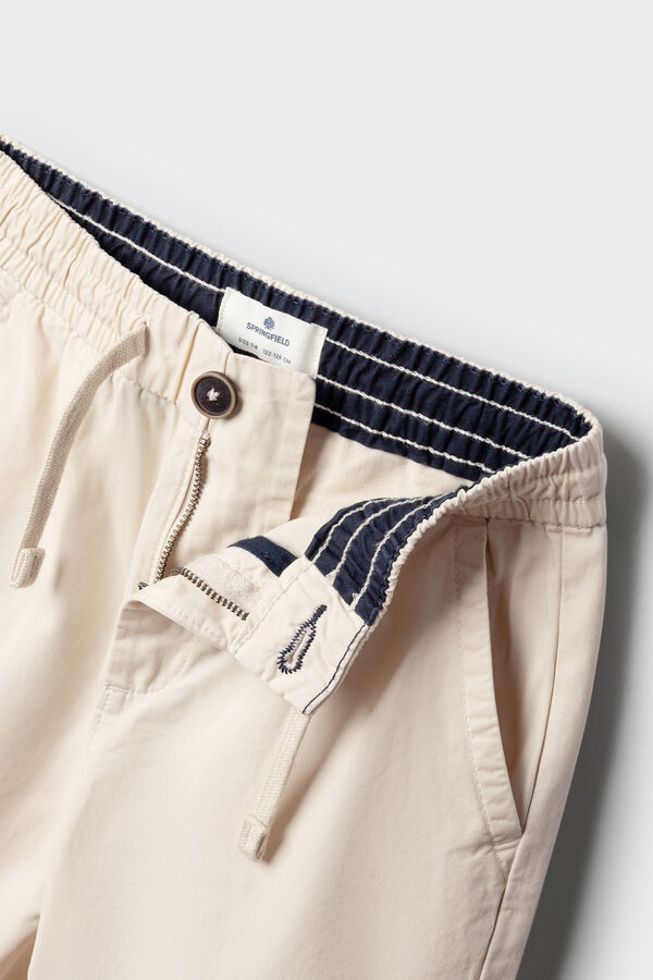 Springfield Kids Chino cargo ni&ntilde;o beige
