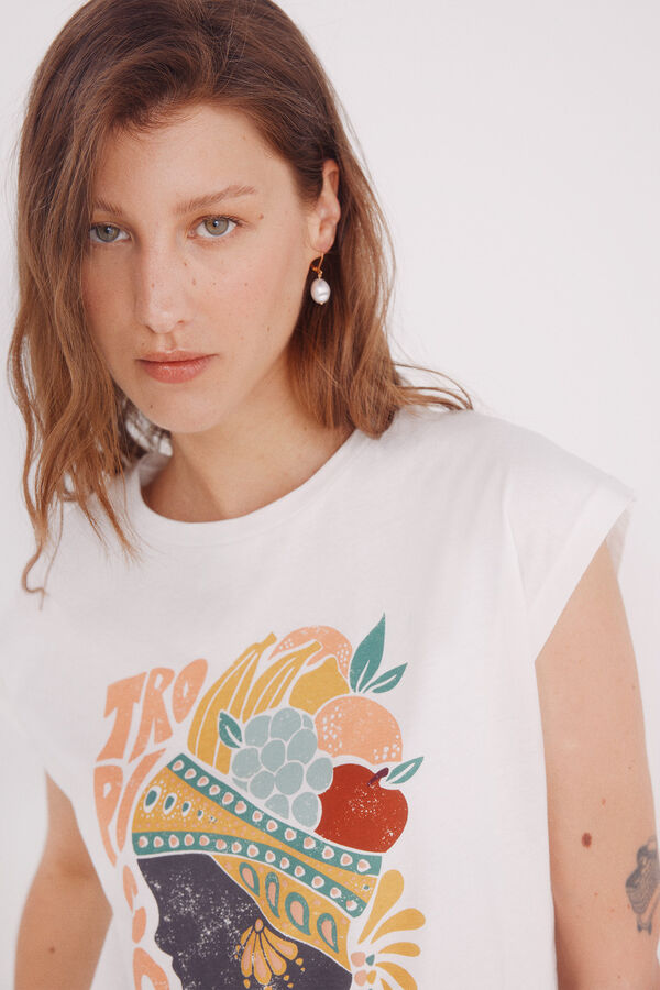 Springfield Camisola gr&aacute;fica  estampado