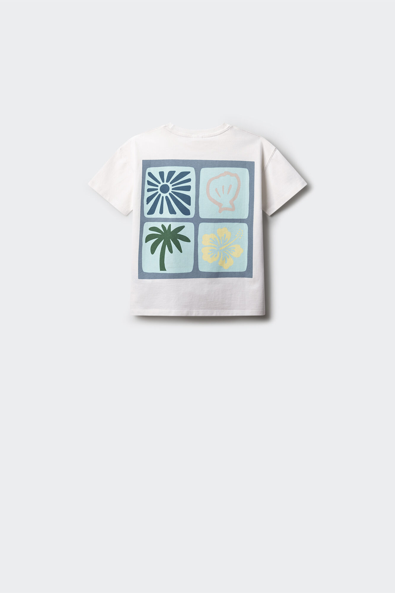 Springfield Kids Camiseta feminina palmeira