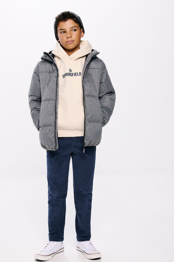 Springfield Kids Chaqueta acolchada ni&ntilde;o gris