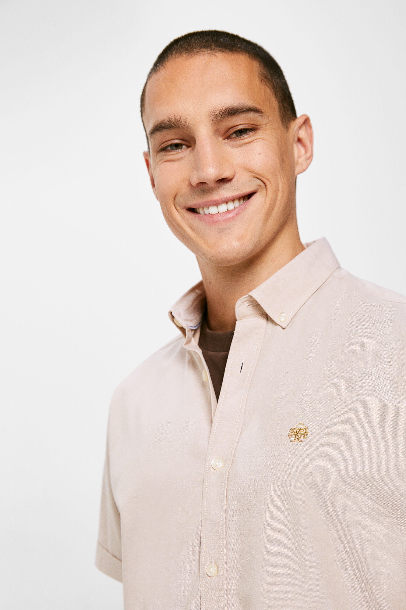 Springfield Camisa pinpoint