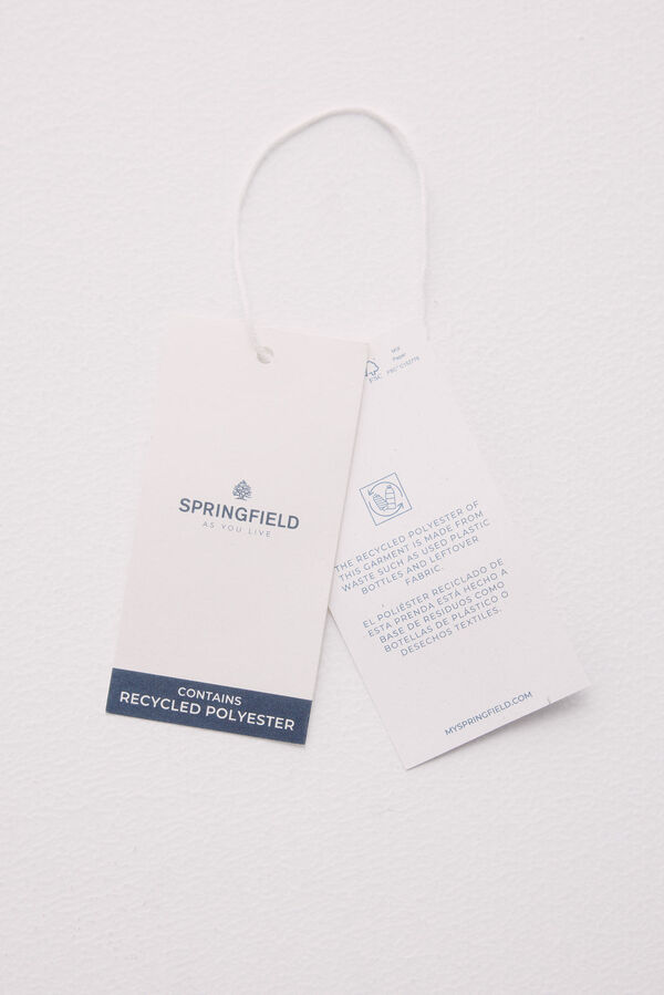 Springfield Vestido midi florecitas azul azul