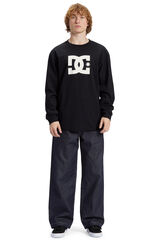 DC Shoes Camiseta de Manga Larga para Hombre negro