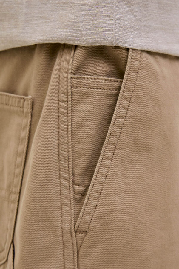 Jack & Jones Junior Bermuda cargo loose fit nude