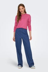 JDY Jeans longos e largos azul