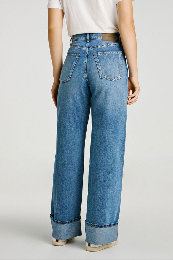 Jack & Jones Jeans wide leg azul